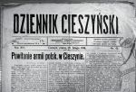 Dziennik Cieszyński z 22 II 1919